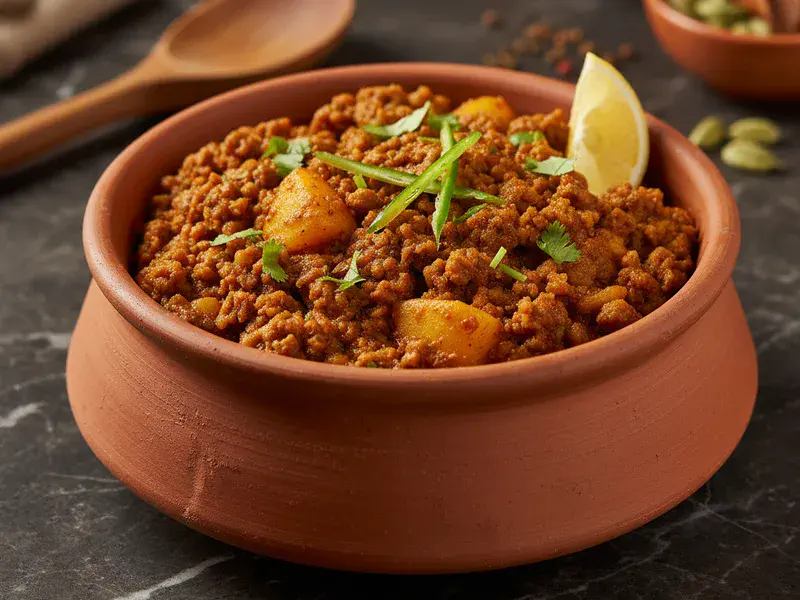 Aloo Qeema