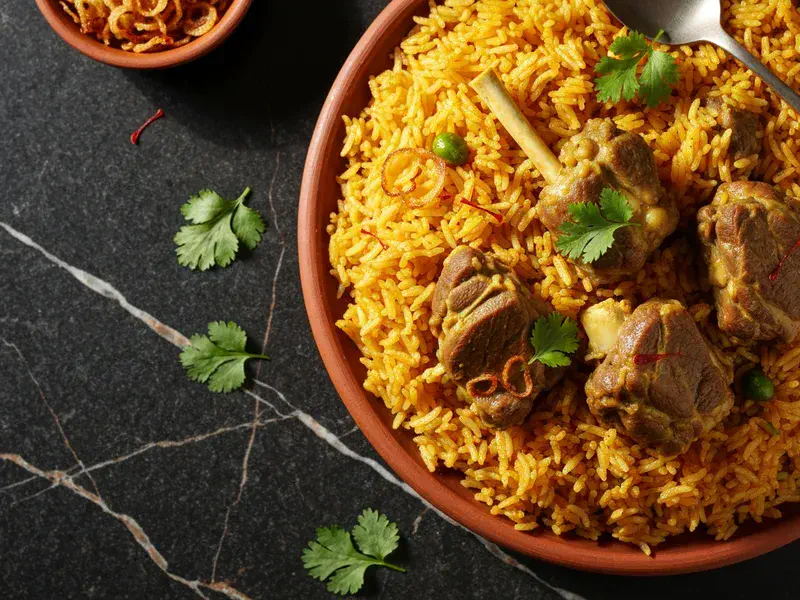 Degi Mutton Pulao