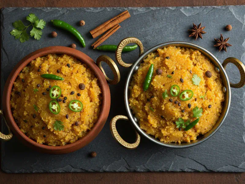 Karachi Halwa (Cornflour Halwa / Bombay Halwa)