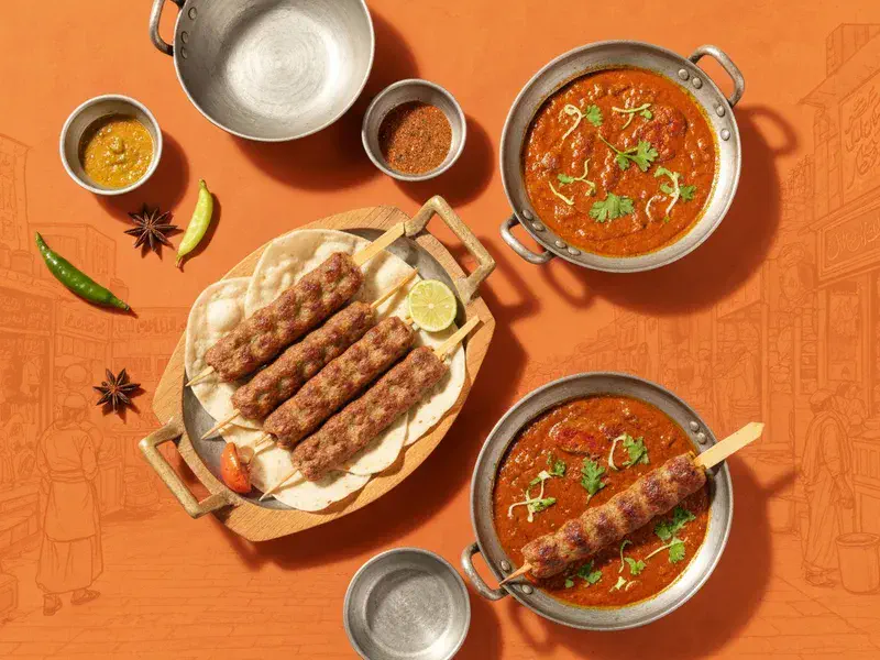 Malai Seekh Kebab