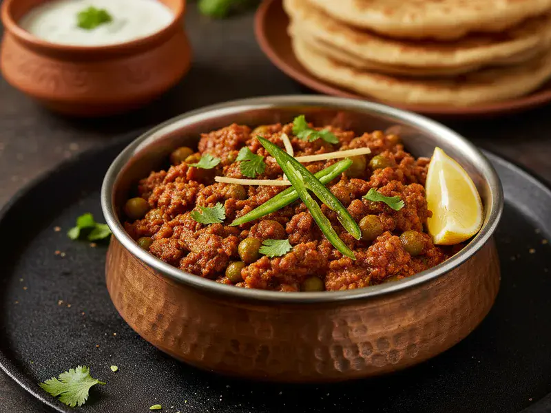 Matar Qeema Punjabi