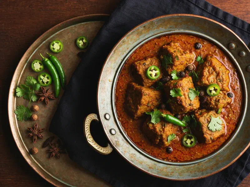 Punjabi Achar Gosht
