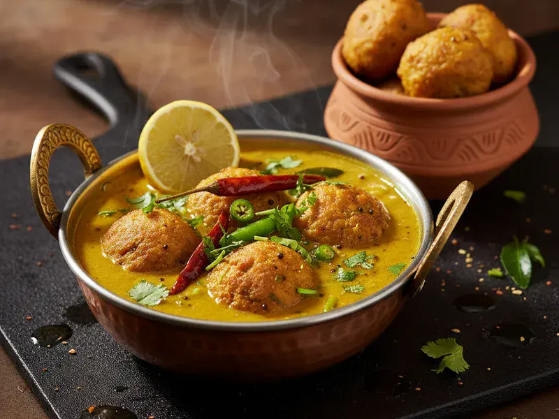 Sindhi Kadhi Pakora