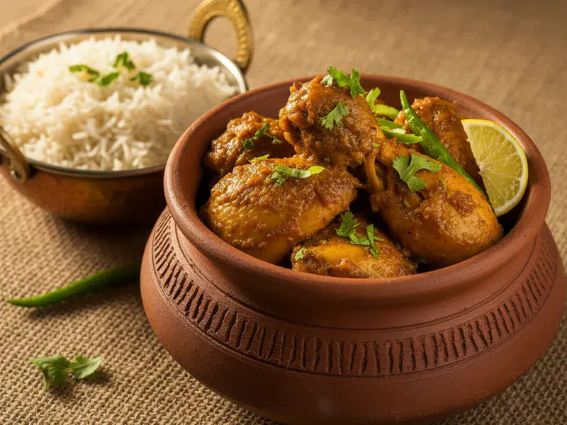 Slow Dum Chicken